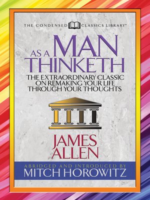 cover image of As a Man Thinketh (Condensed Classics)
